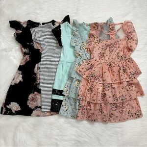 NWOT BUNDLE (5) Girls Toddler Size 6T-7T Boho Summer Dress